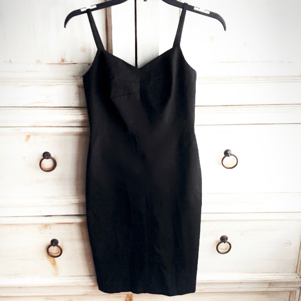 Banana Republic Black Backless Dress